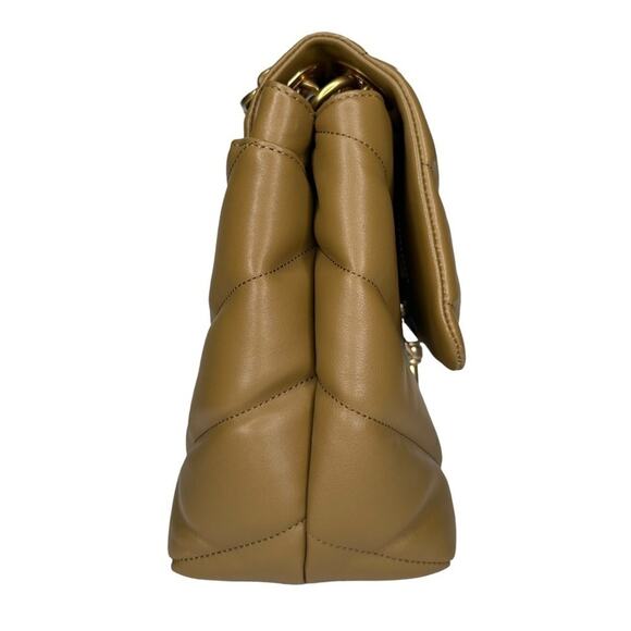 Rebecca Minkoff Military Leather Edie Maxi Chain Shoulder Bag - Picture 3 of 12